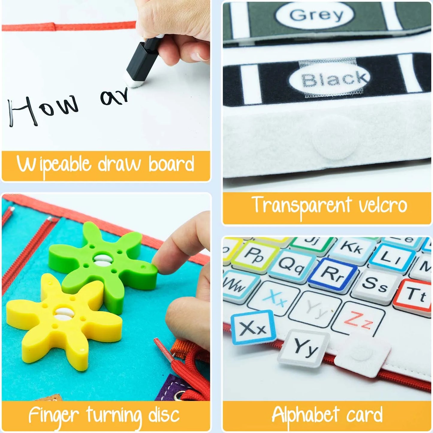 Toddler Montessori Busy Board