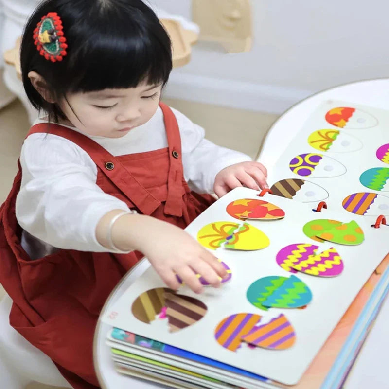 Busy Book for Kids: Animals & Numbers Learning Toy