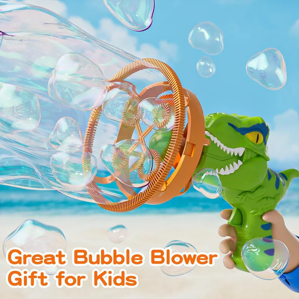 Dino Bubble Gun Machine