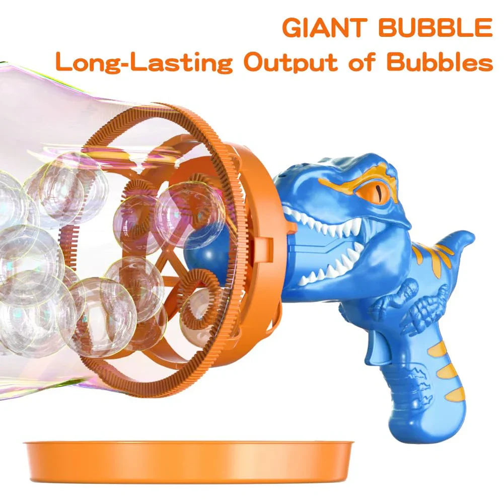 Dino Bubble Gun Machine