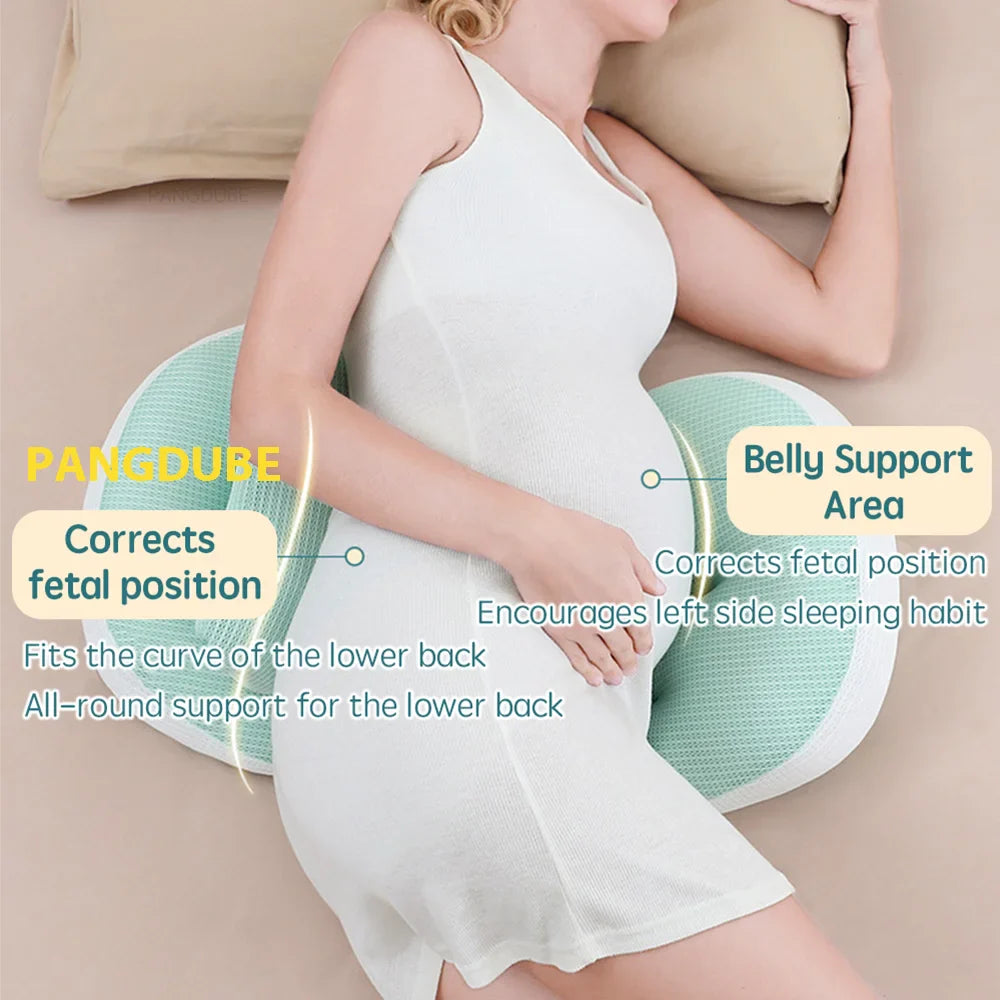 Pregnancy Waist Support Pillow – Adjustable Sleep Cushion
