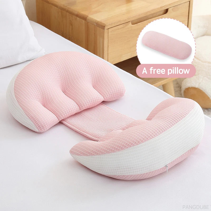 Pregnancy Waist Support Pillow – Adjustable Sleep Cushion