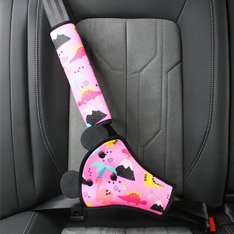 Kids Car Seat Belt Adjuster โ Child Comfort Protector
