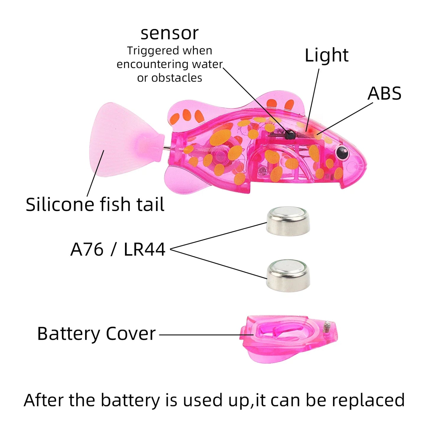 Children's Electronic Swimming Fish Toy
