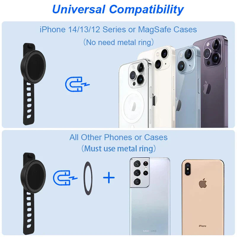 Magnetic Phone Grip Mount for Stroller