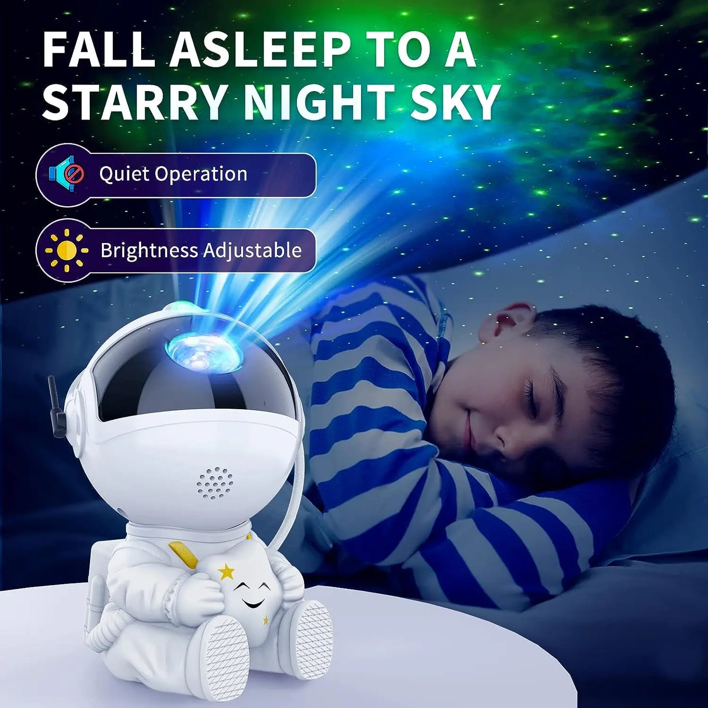 Astronaut Star Projector Lamp