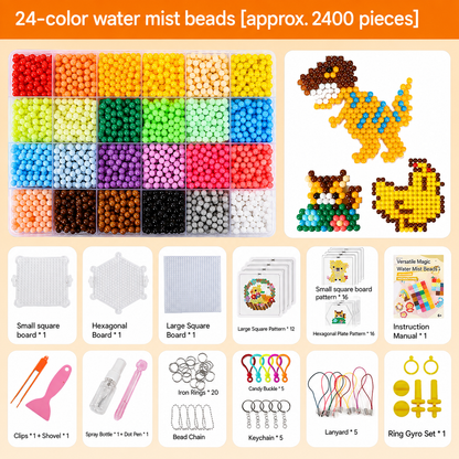 Magic Water Fuse Beads - DIY Craft & Creative Bead Set