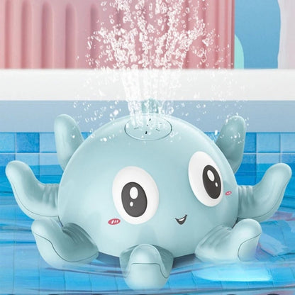 GlowSplash Octopus LED Bath Sprinkler Toy for Kids | Floating Water Spray Bath & Pool Toy