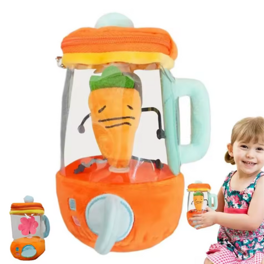 Rotating Carrot Kids Plush Toy