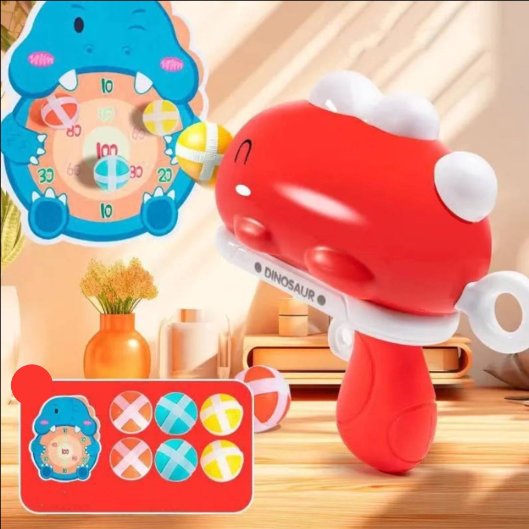 Dinosaur Sticky Ball Shooter