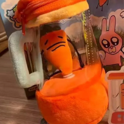 Rotating Carrot Kids Plush Toy