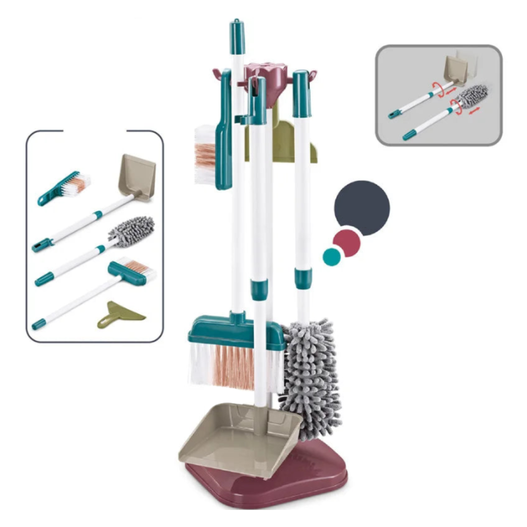 Kids Simulated Life Cleaning Toys – Pretend Play Cleaning Set for Children