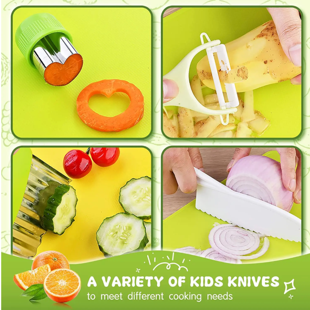 Junior Chef Set - Safe Cutting