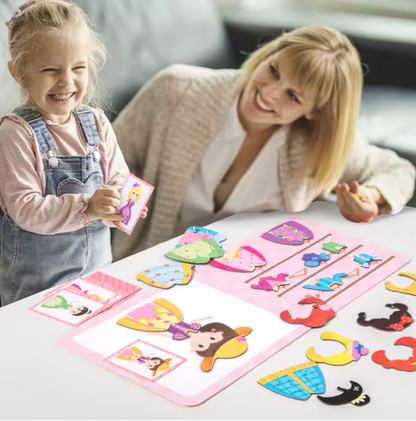 Magnetic Dress-Up Puzzle Set