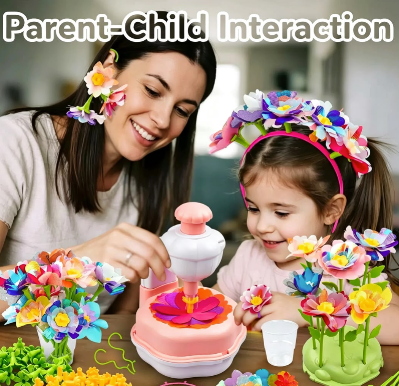 BloomCraft DIY Fabric Flower Bouquet Kit