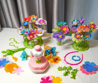 BloomCraft DIY Fabric Flower Bouquet Kit