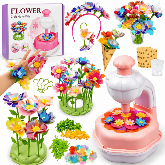 BloomCraft DIY Fabric Flower Bouquet Kit