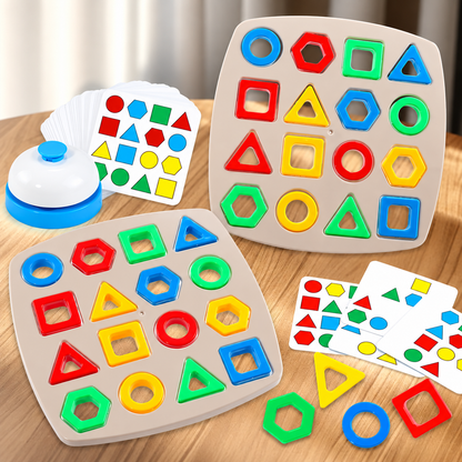 Geometric Matching Puzzle – Interactive Tabletop Game for Kids