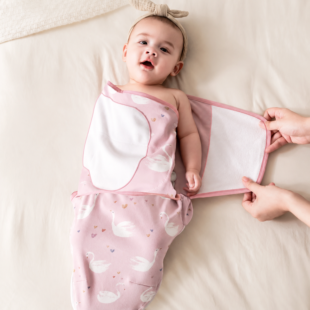 Adjustable Cotton Baby Swaddle Wrap  👶🌙