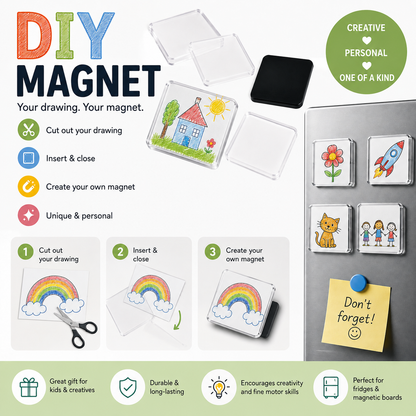 Craftify DIY Acrylic Fridge Magnet Kit