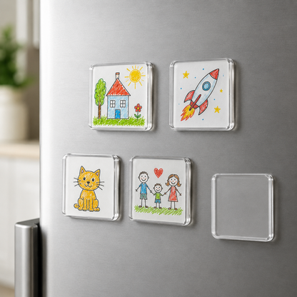 Craftify DIY Acrylic Fridge Magnet Kit