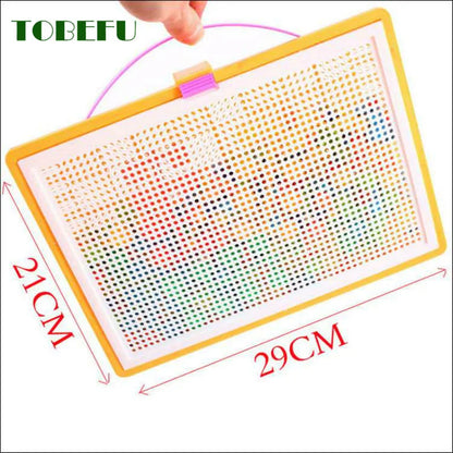 Nail Bead Puzzle Set - 296 Pieces