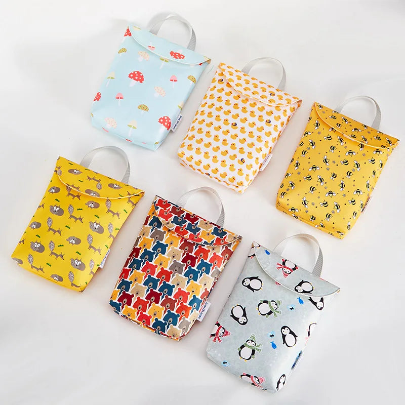 Reusable Baby Diaper Organizer – Waterproof Portable Mummy Bag