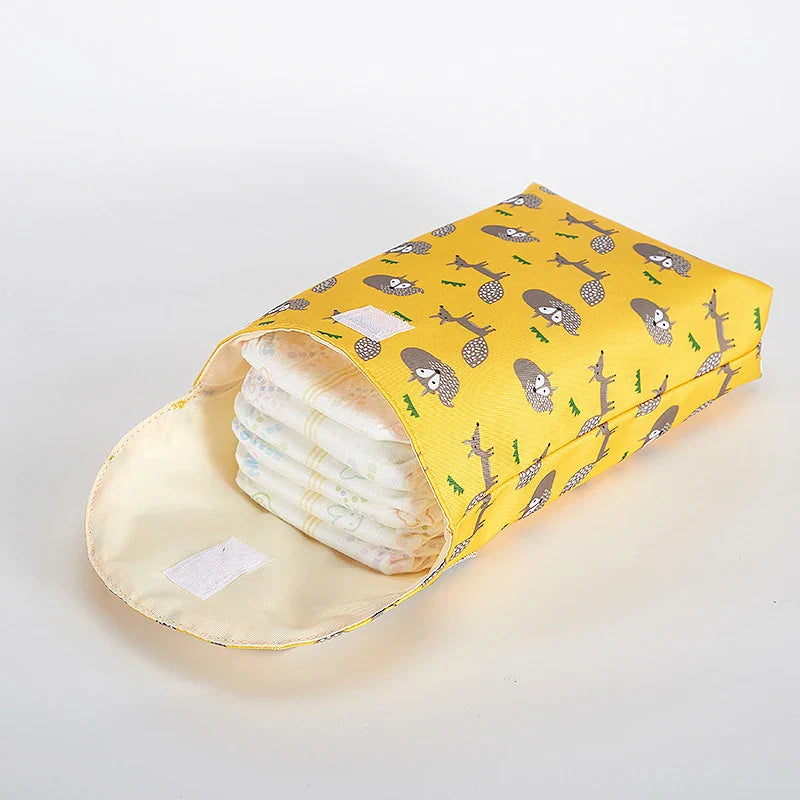 Reusable Baby Diaper Organizer – Waterproof Portable Mummy Bag