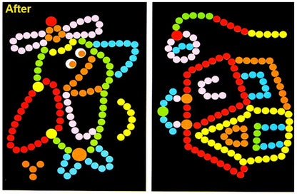 Funny Puzzle Dot Stickers – Cute Animal Mosaic Craft Set for Kids