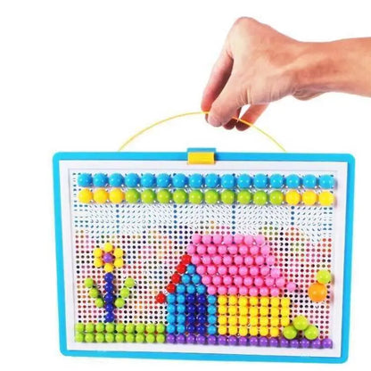 Nail Bead Puzzle Set - 296 Pieces