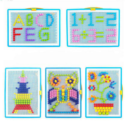 Nail Bead Puzzle Set - 296 Pieces