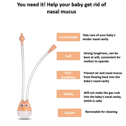 Tube Nasal Aspirator – Baby Care Nasal Cleaner