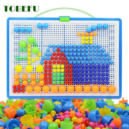 Nail Bead Puzzle Set - 296 Pieces