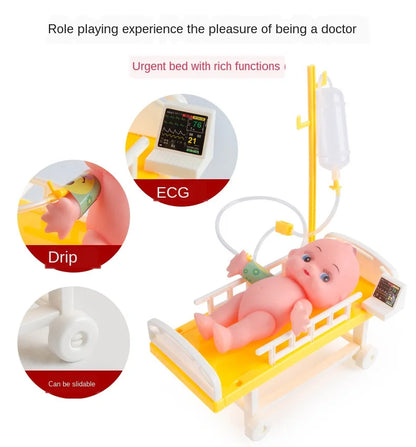 Doctor Set for Kids – Pretend Play Medical Kit with Nurse Tools & Accessories