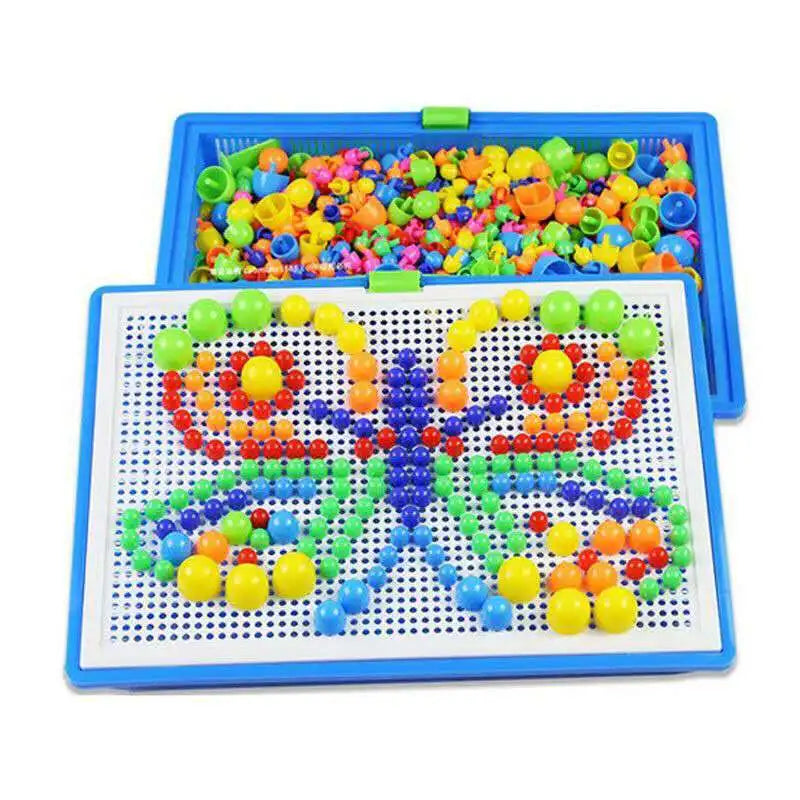 Nail Bead Puzzle Set - 296 Pieces