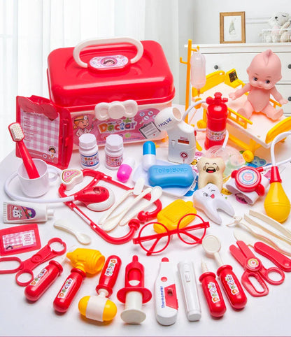 Doctor Set for Kids – Pretend Play Medical Kit with Nurse Tools & Accessories