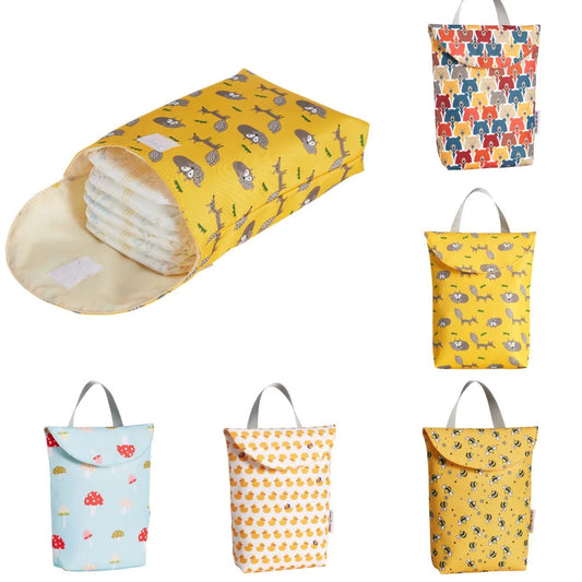 Reusable Baby Diaper Organizer – Waterproof Portable Mummy Bag