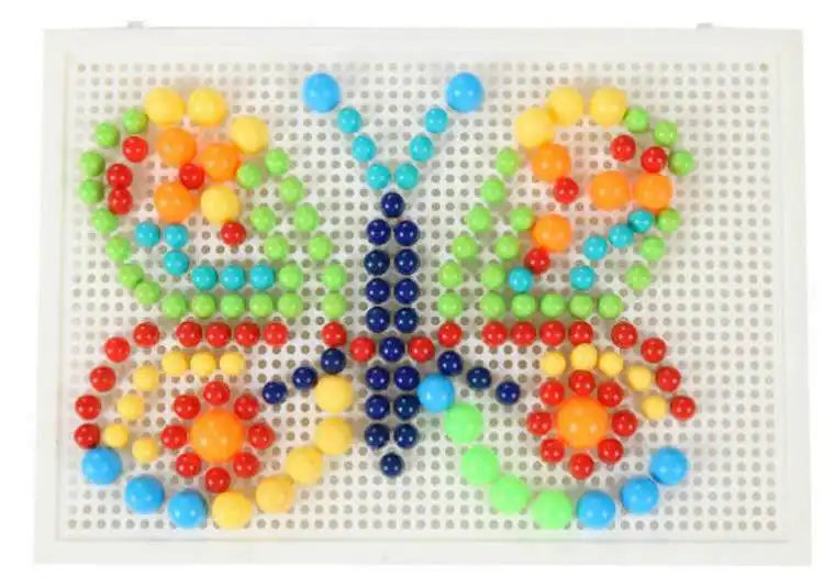 Nail Bead Puzzle Set - 296 Pieces