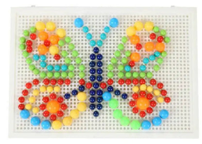 Nail Bead Puzzle Set - 296 Pieces