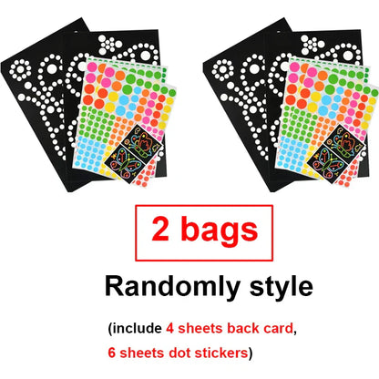Funny Puzzle Dot Stickers – Cute Animal Mosaic Craft Set for Kids