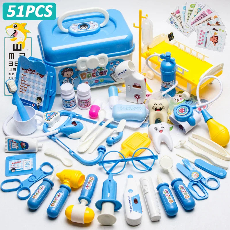 Doctor Set for Kids – Pretend Play Medical Kit with Nurse Tools & Accessories