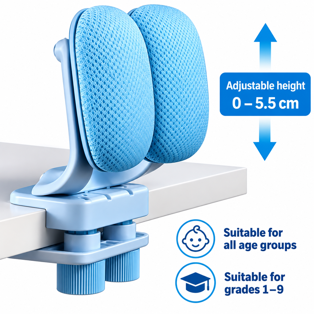 PosturePal – Adjustable Desk Sitting Support 📚🪑