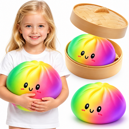DoughDumpling – Giant Squishy Stress Ball 🥟☁️