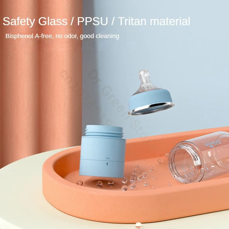Dr.Green QuickFill Glass Baby Bottle