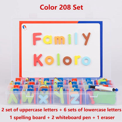 Magnetic Alphabet Letters Kit with Magnet Board