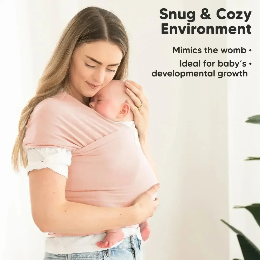 Baby Wrap Carrier – Breathable and Lightweight Baby Sling for Newborns