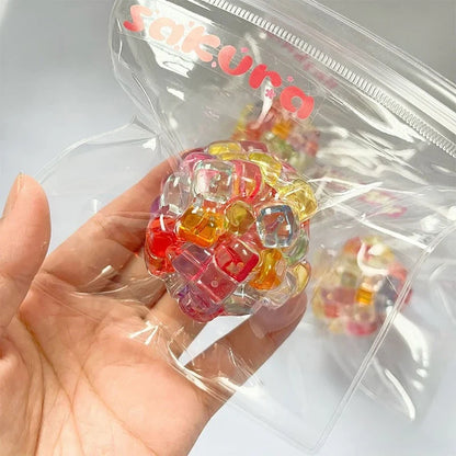 Grape Squishy Ball – Satisfying Squeeze & Fidget Toy ✨