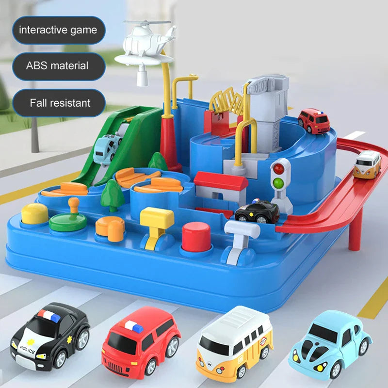 Car Train Track Adventure Set