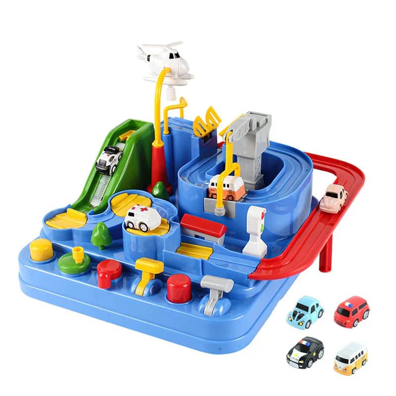 Car Train Track Adventure Set