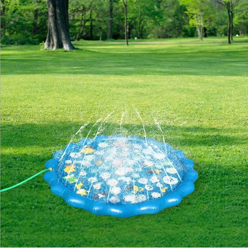 Kids Sprinkler Play Pad Mat – Outdoor Fun with Water Spray